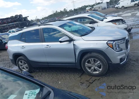 2022 GMC Terrain Fwd Sle from USA, damaged, VIN 3GKALMEV2NL202036